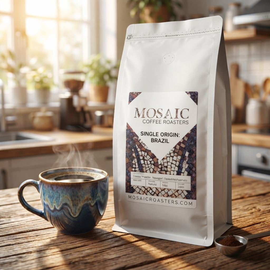 Brazil Single Origin Coffee Beans – Medium Roast