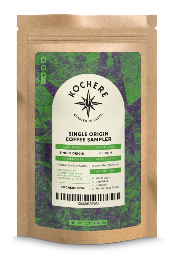 Kochere Coffee Single Origin Coffee Sampler - Roaster's Choice Tasting Kit Kochere Coffee Co.